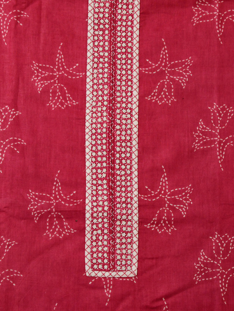 Rani Cotton Suit with Pearl Work